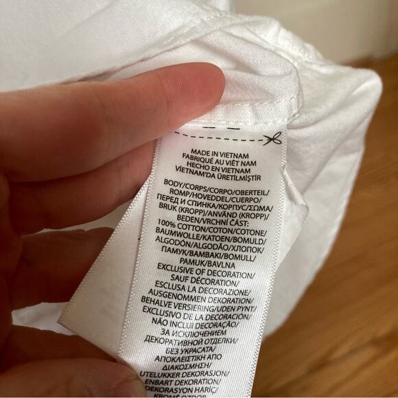 Polo Ralph Lauren White Button Down Short Sleeve Boys Size 8 - Picture 5 of 7